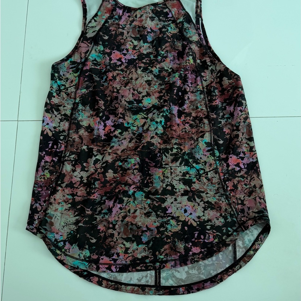 lululemon athletica Multicolor Floral Tank Top